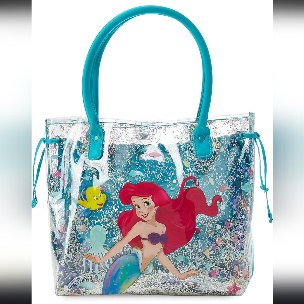 Disney Ariel Glitter Kids Tote Bag